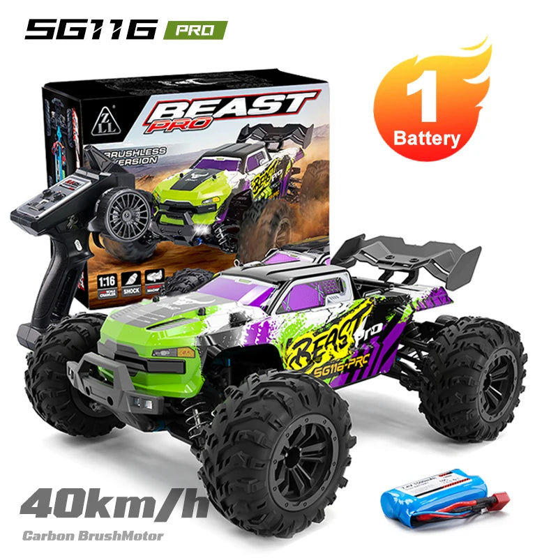 ZNLYRION Four Wheel Drive Off Road Remote Control Buggy Truck
