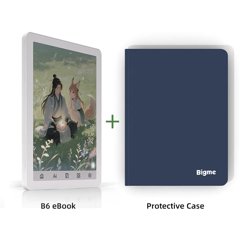 Bigme B6 Ebook Reader E Ink Front Light Android OS