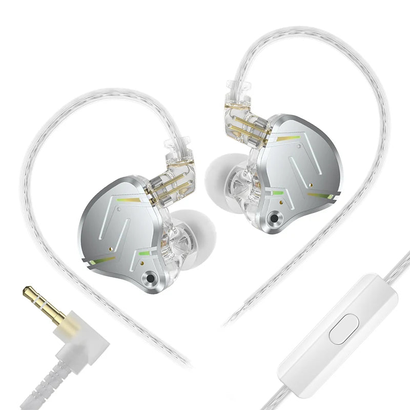 ZST pro X KZ 1BA 1DD Hybrid Driver Wired Earbuds Deep Bass HiFi In-Ear Monitor Headphone for Gaming And Musician