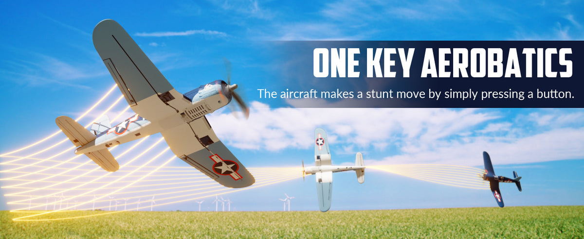 Volantexrc F4U Corsair Brushless Airplane Four Channel Ready To Fly