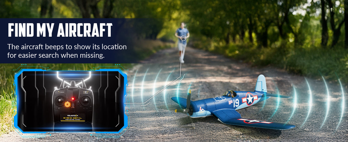 Volantexrc F4U Corsair Brushless Airplane Four Channel Ready To Fly