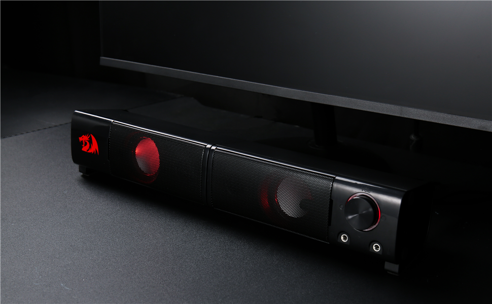 Redragon GS550 2.0 PC Gaming Desktop Stereo Speakers