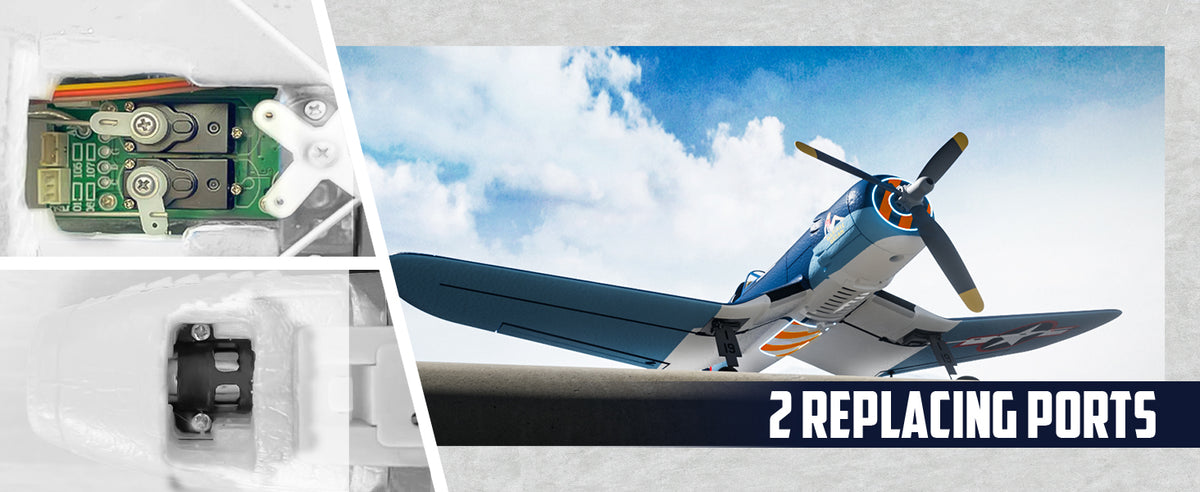 Volantexrc F4U Corsair Brushless Airplane Four Channel Ready To Fly