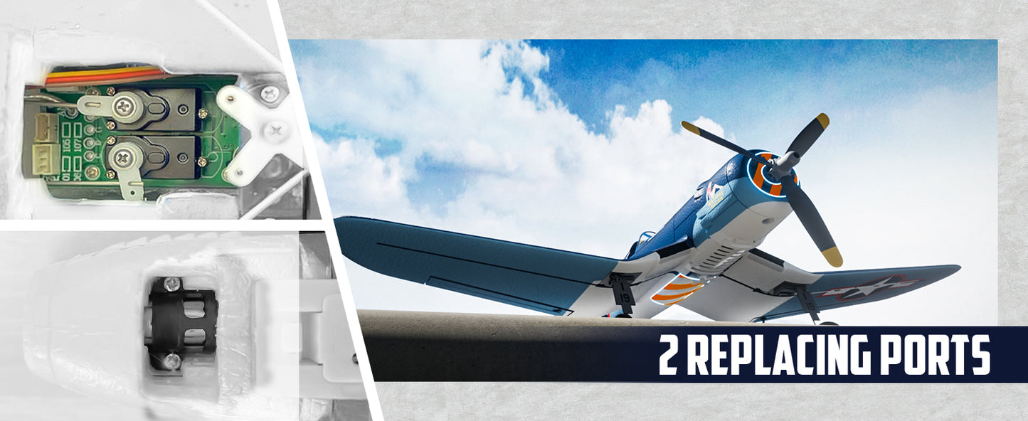 Volantexrc F4U Corsair Brushless RTF Remote Control Plane