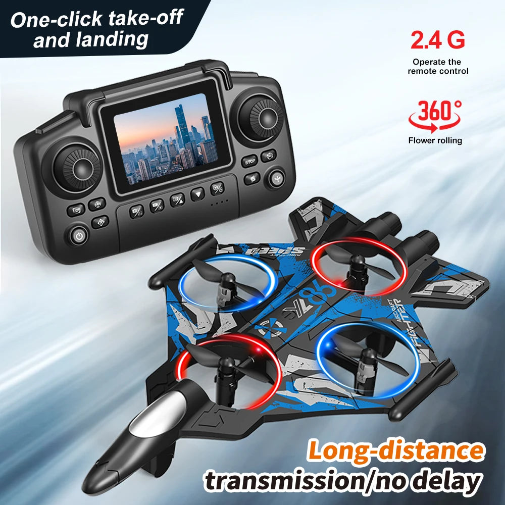 ZNLYRION YL86 Drone With Screen Remote And 480P Camera
