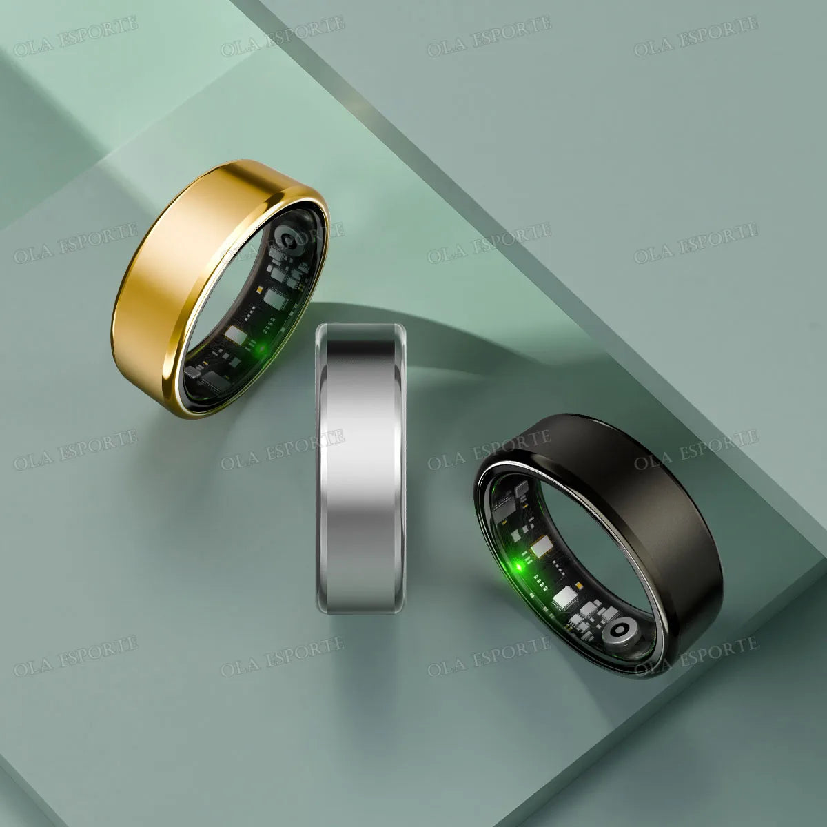 Smart Ring Fitness Tracker Heart Rate Blood Oxygen Monitoring