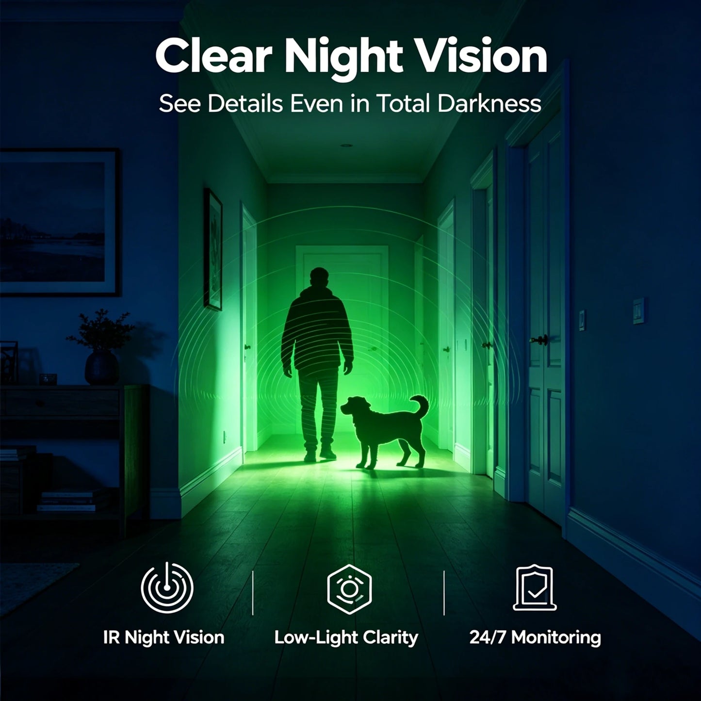 Mini Camera, 1080P HD WiFi Wireless Security Camera with Night Vision and Motion Detection, Ideal for Home, Office, Pet and Baby Monitoring