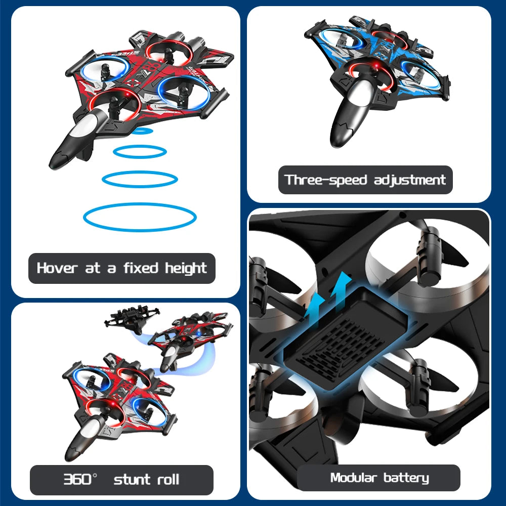 ZNLYRION YL86 Drone With Screen Remote And 480P Camera