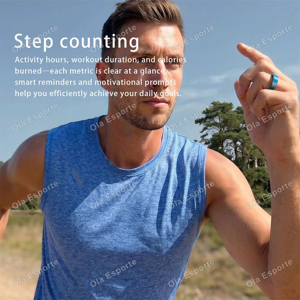 Ola Esporte Smart Ring Health Fitness And Sleep Tracker