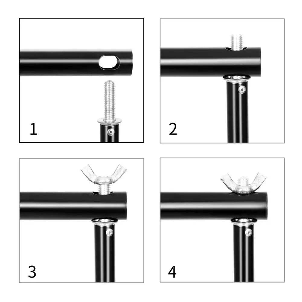 2X2M 2X3M 2.6X3M Background Support System Photography Backdrops Stand  Photo Studio Kit Chromakey Green Screen Frame