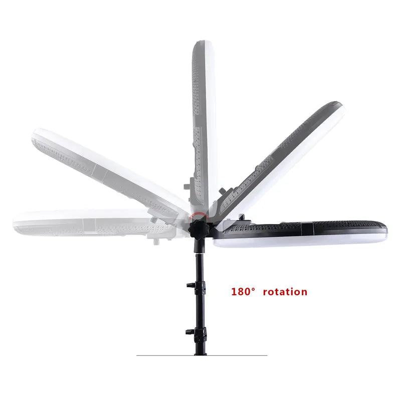 18inch Ring Lights Lamp with Tripod 96W Selfie Light for Beauty Salon Tattoo Yidoblo FD480 Photo Studio Video Light CRI95+