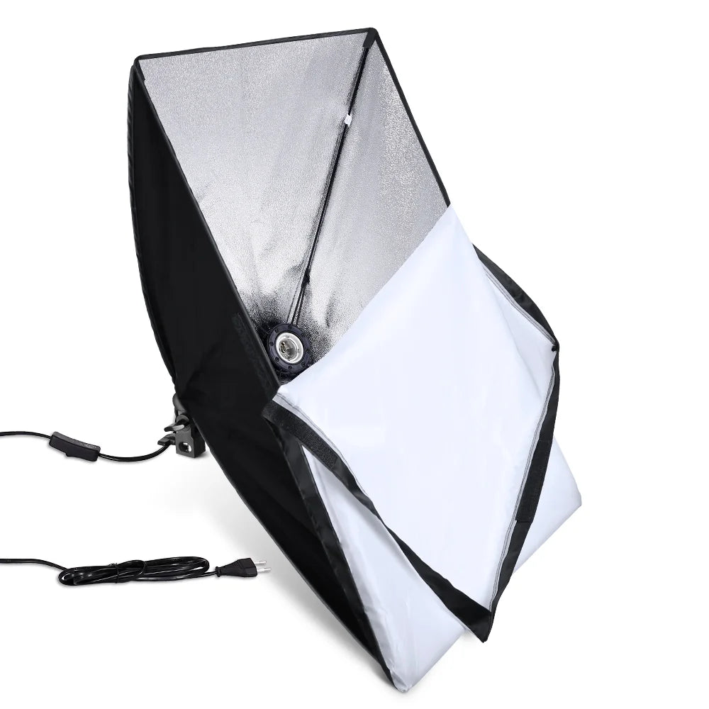 SH Continuous Softbox Lighting Kit For Photography Studio