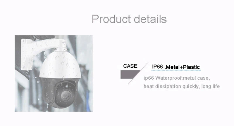 Onvif Metal Laser Infrared Full Color Auto Tracking Cruise 8MP 4K 54X Optics Zoom 360° POE PTZ Speed Dome Surveillance IP Camera