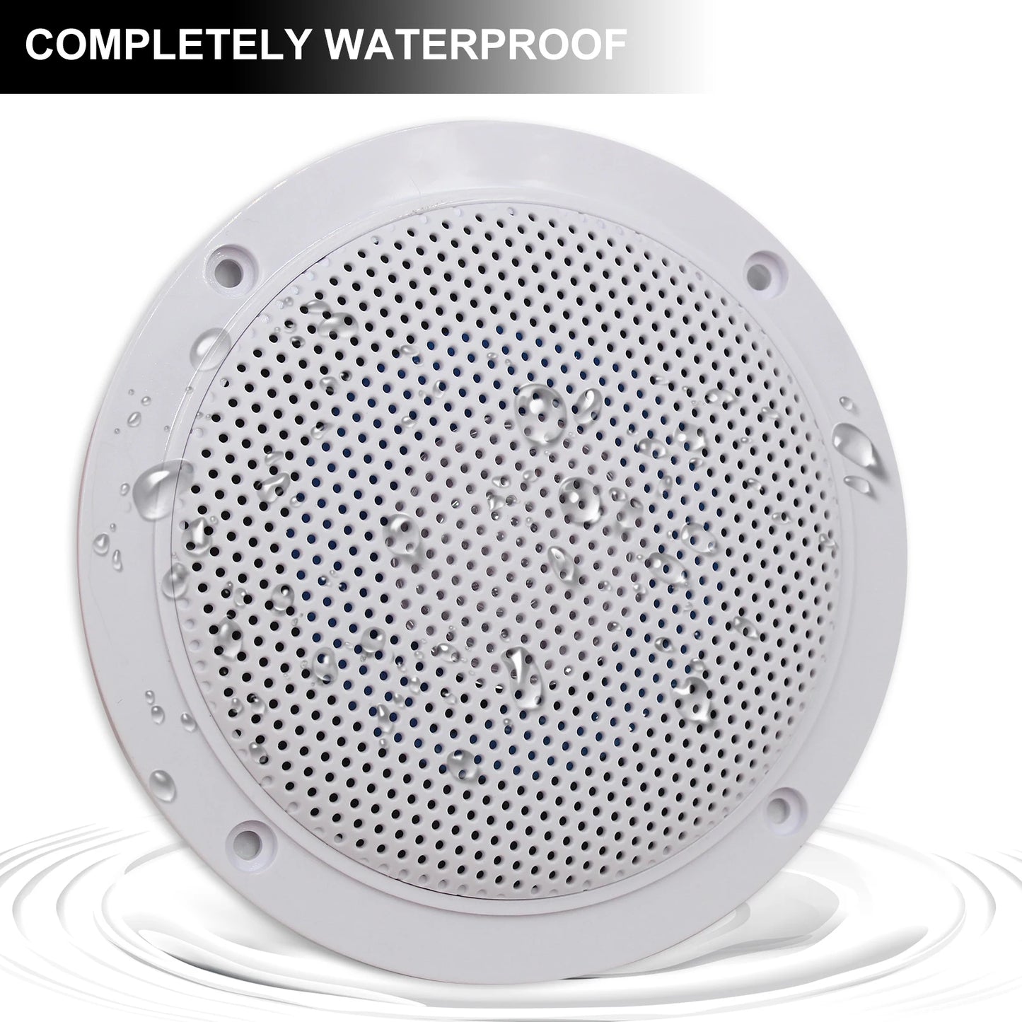 Marine Waterproof Bluetooth Speaker 160W ATV UTV Boat Outdoor
