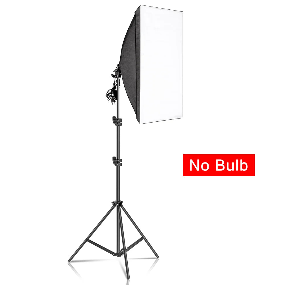 SH Continuous Softbox Lighting Kit For Photography Studio