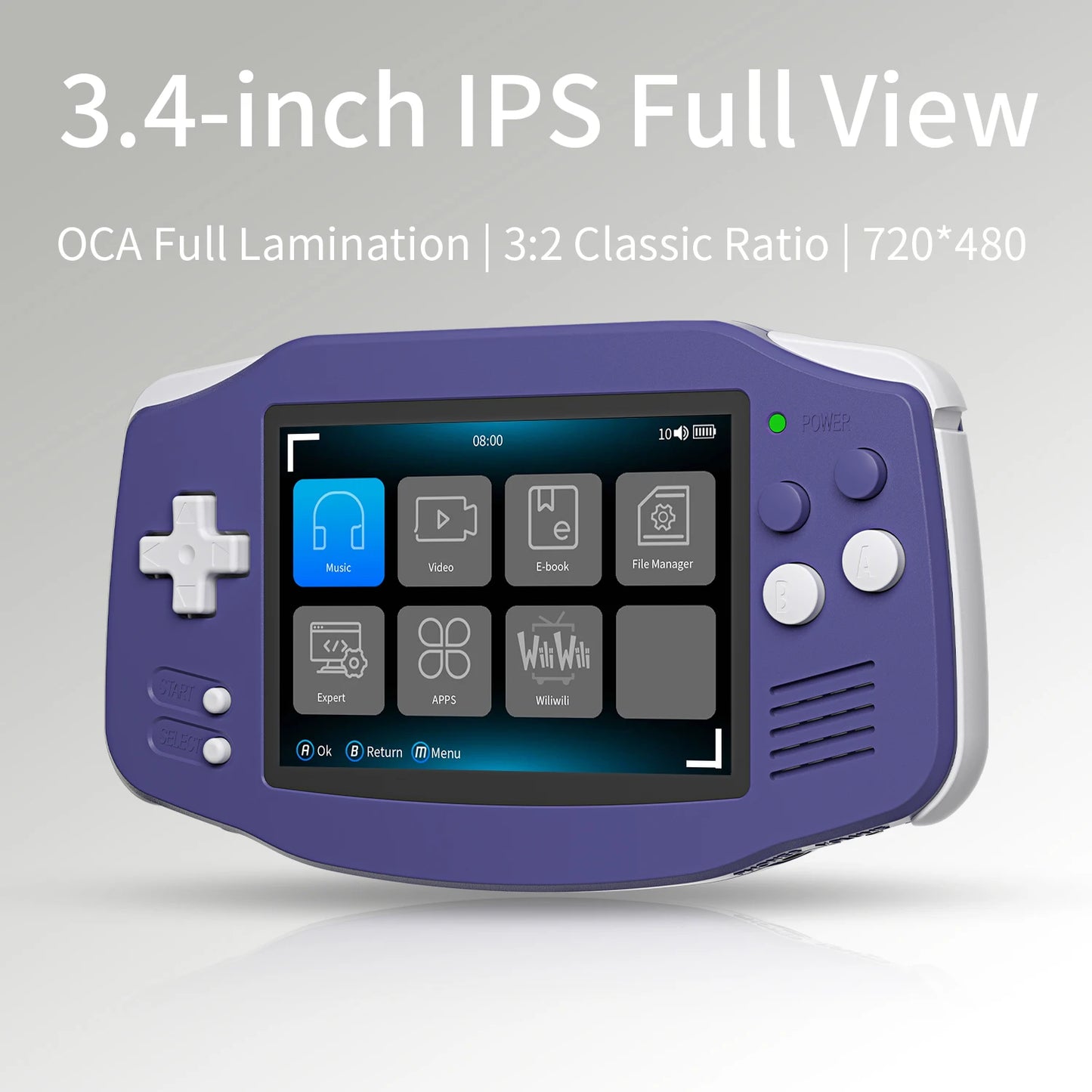 Anbernic RG34XX Retro Handheld Game Console WiFi Bluetooth
