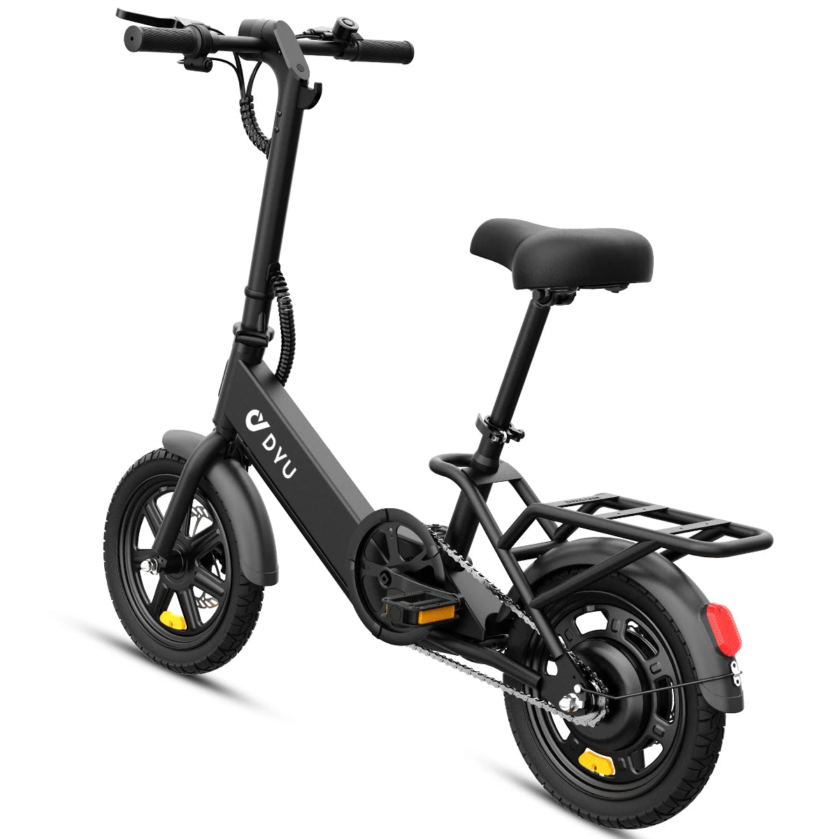 【1 Year Warranty】DYU C3 14 inch Electric Bicycle Peak 500W Motor 36V7.8AH Lithium Battery Electric Bike , E-bike UL2849