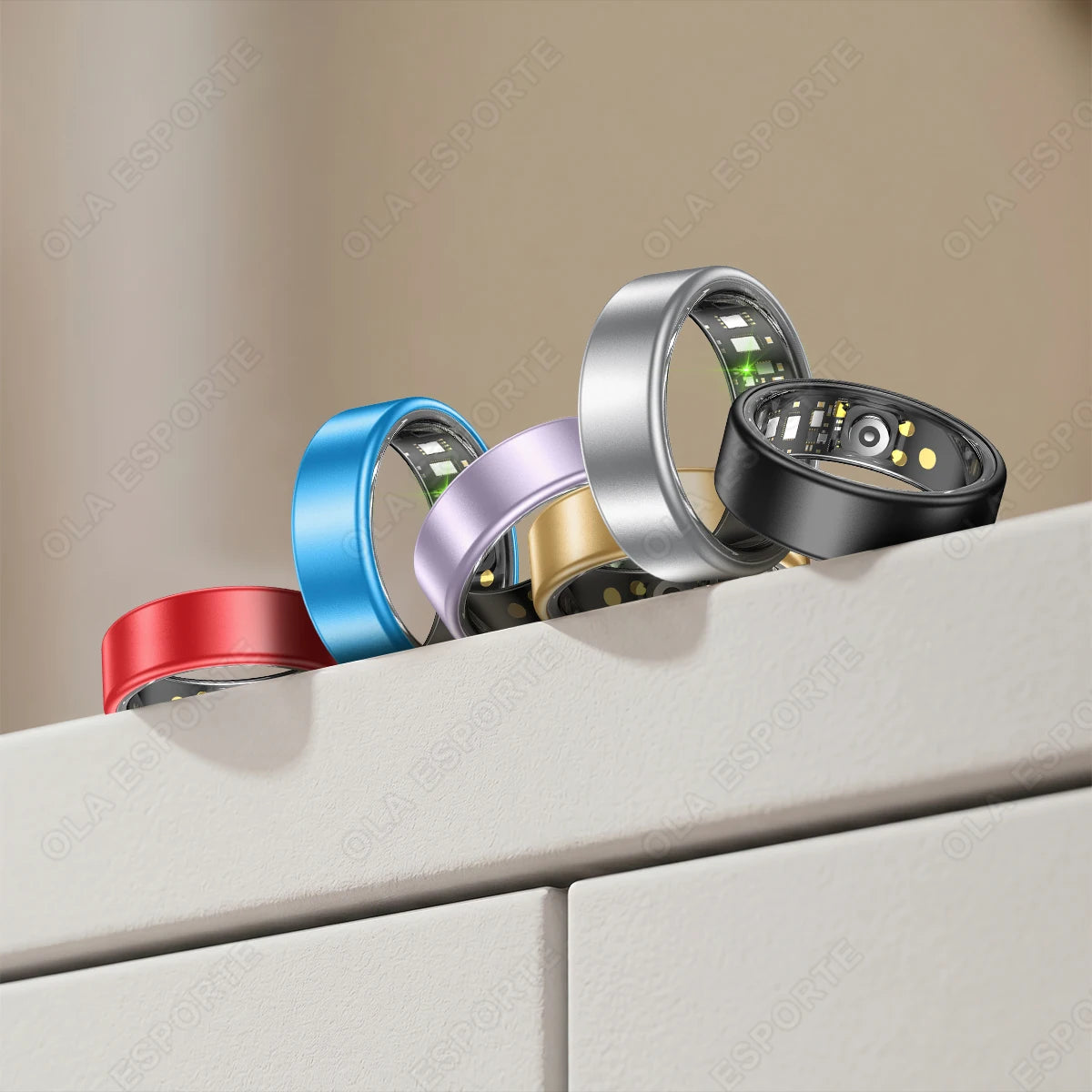 Ola Esporte Smart Ring Health Fitness And Sleep Tracker