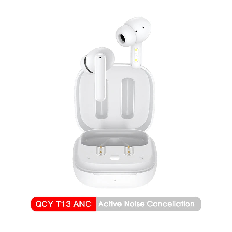 QCY T13 ANC Wireless Earphones Bluetooth Active Noise Cancelling Headphones