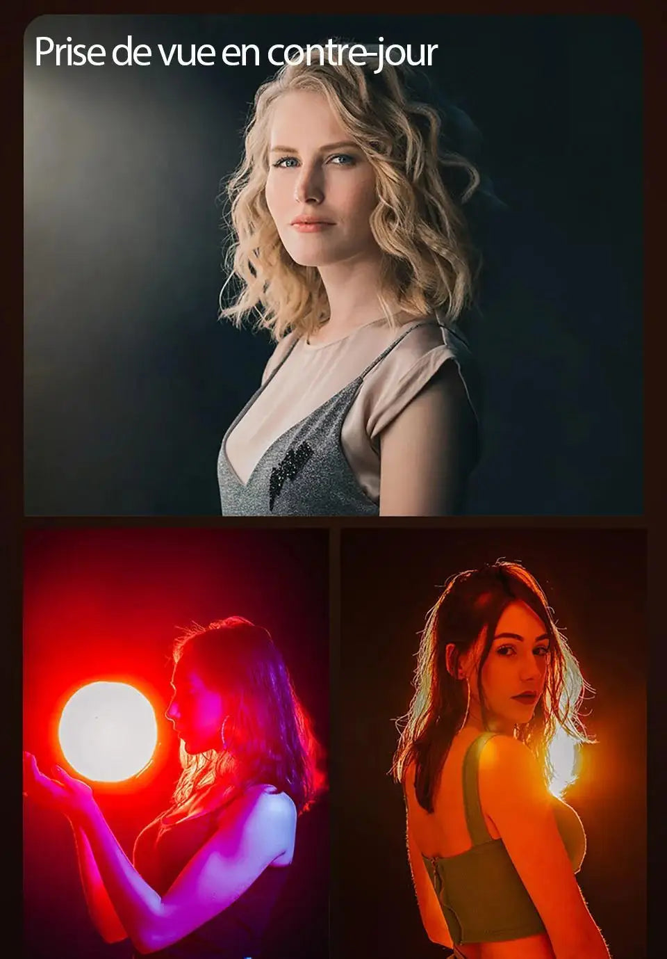 LED Photo Studio Light Video Studio Light With Dimmable for Game Live Video Lighting Portable Video Recording Photography Lamp