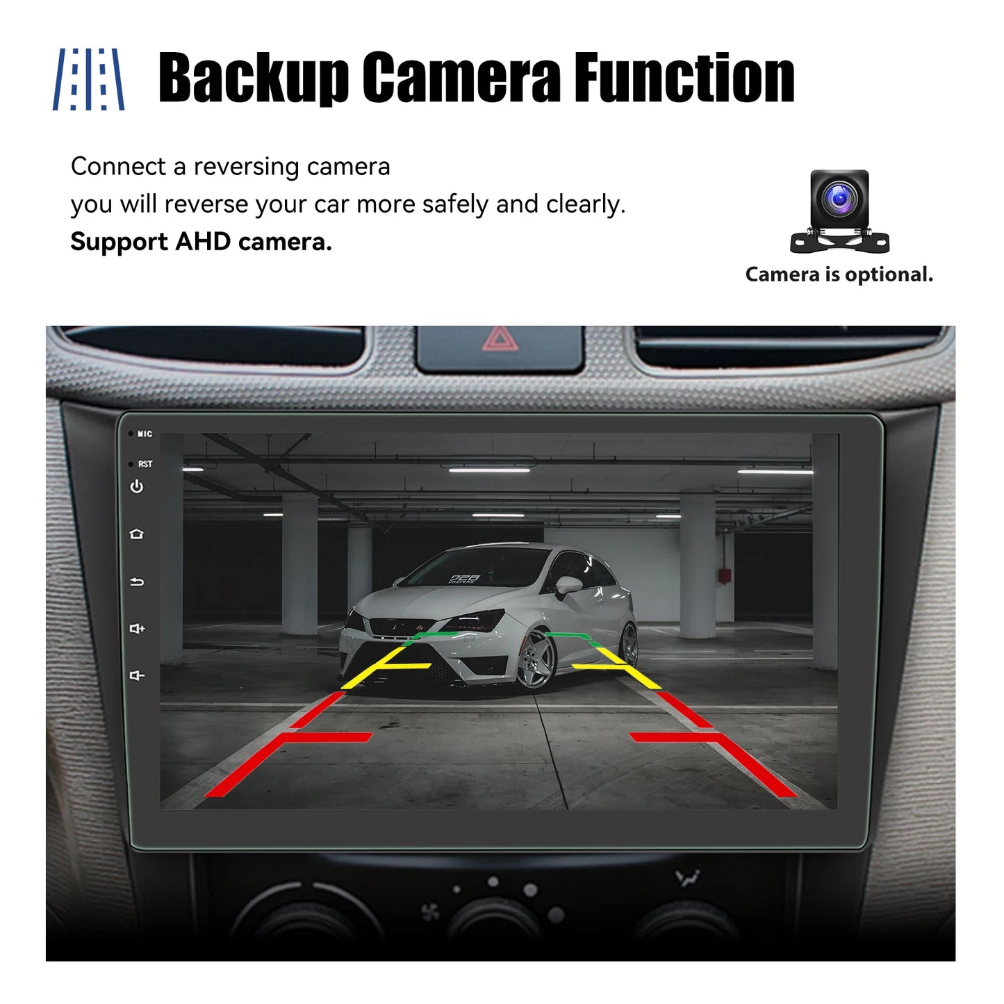 ESSGOO 7"/9"/10“ 2 DIN Android 14 4+64G Car Stereo Carplay Android Auto GPS Navi Bluetooth FM RDS Radio WIFI Touchscreen ChatGPT