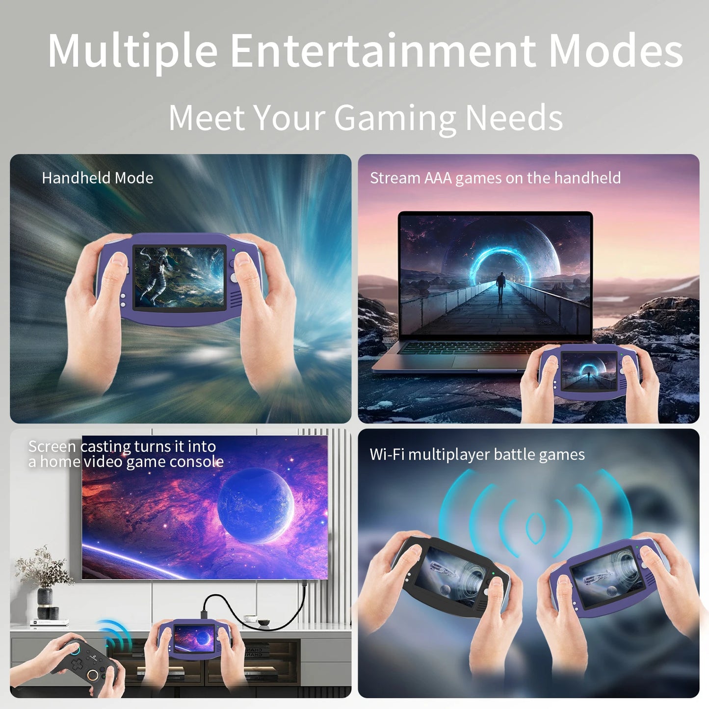 Anbernic RG34XX Retro Handheld Game Console WiFi Bluetooth