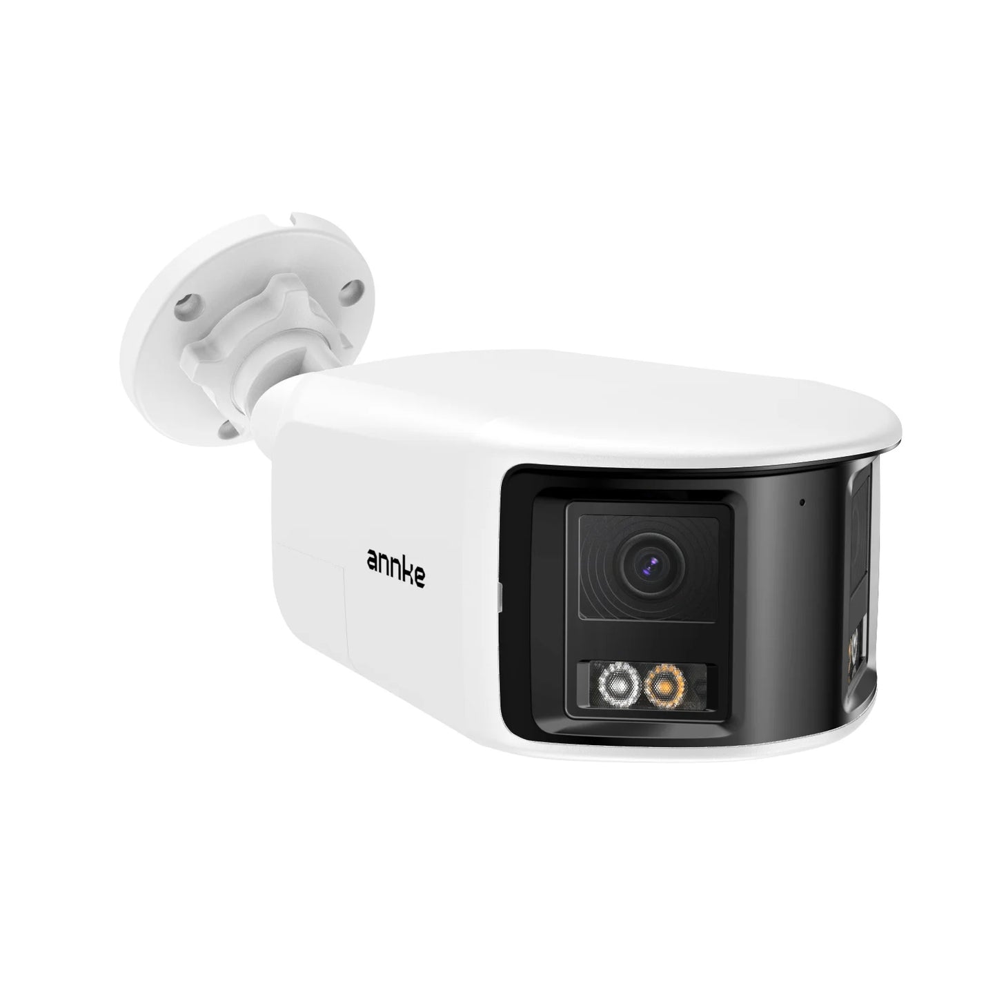 ANNKE Smart Home 180° 8MP/6MP DUO POE Dual Lens Wide View Outdoor Video POE Camera,4K AI Human Detect,8MP Security CCTV Camera