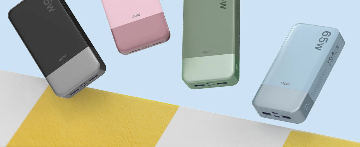 JUOVI USB C Fast Charging Portable Power Bank For Laptops