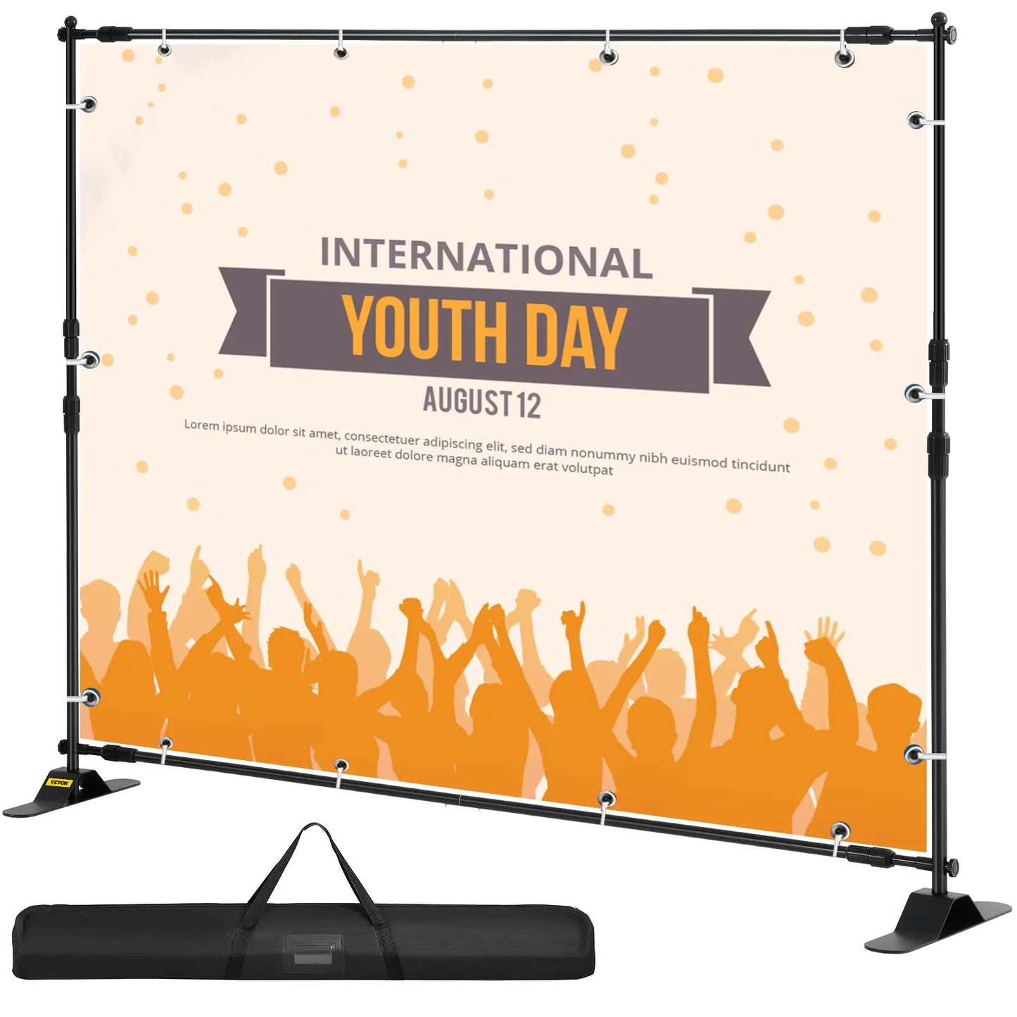 SucceBuy Adjustable Telescopic Backdrop Stand For Photography