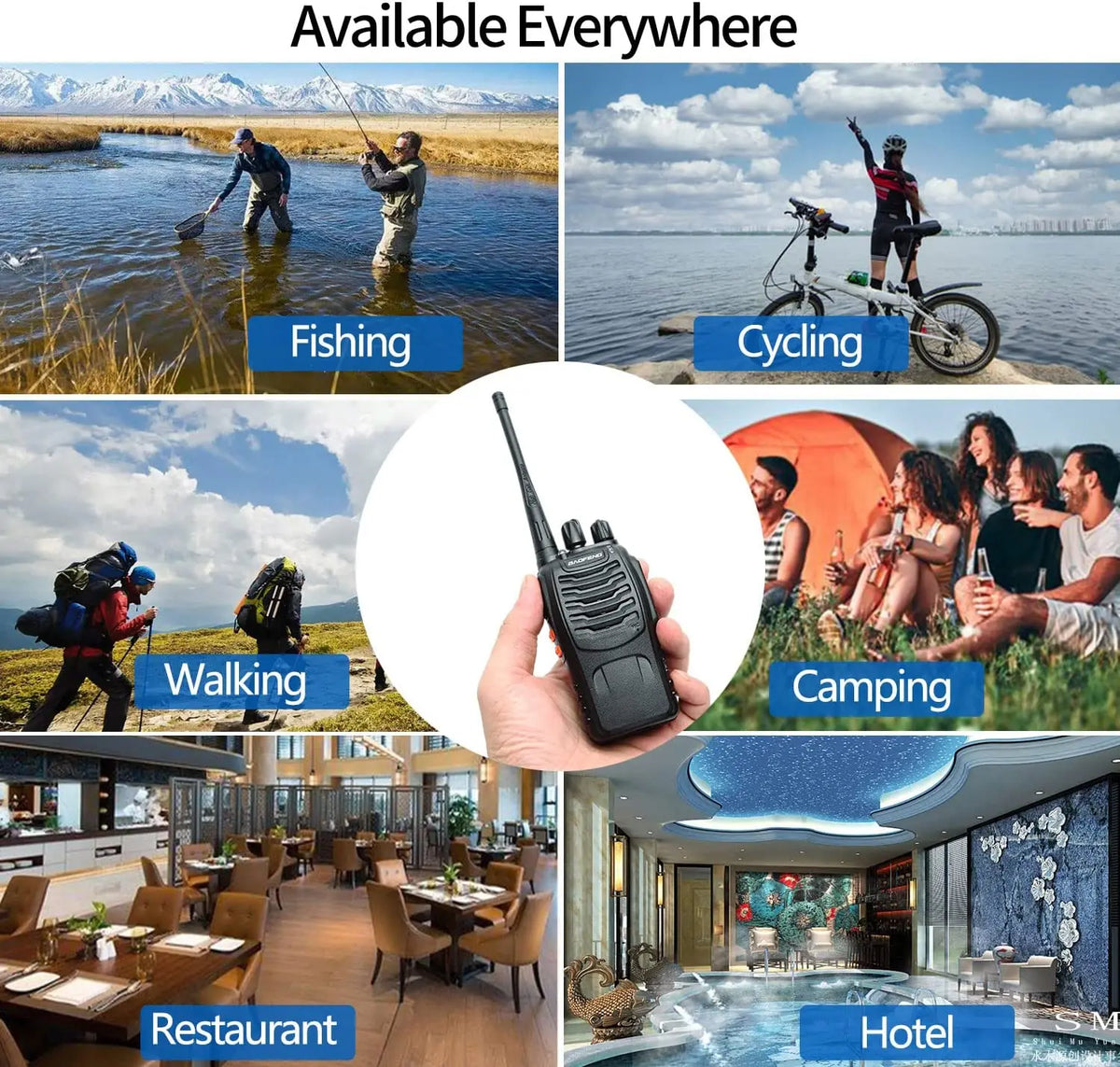 Baofeng BF-88E UHF Two Way Radio for Hunting Outdoors