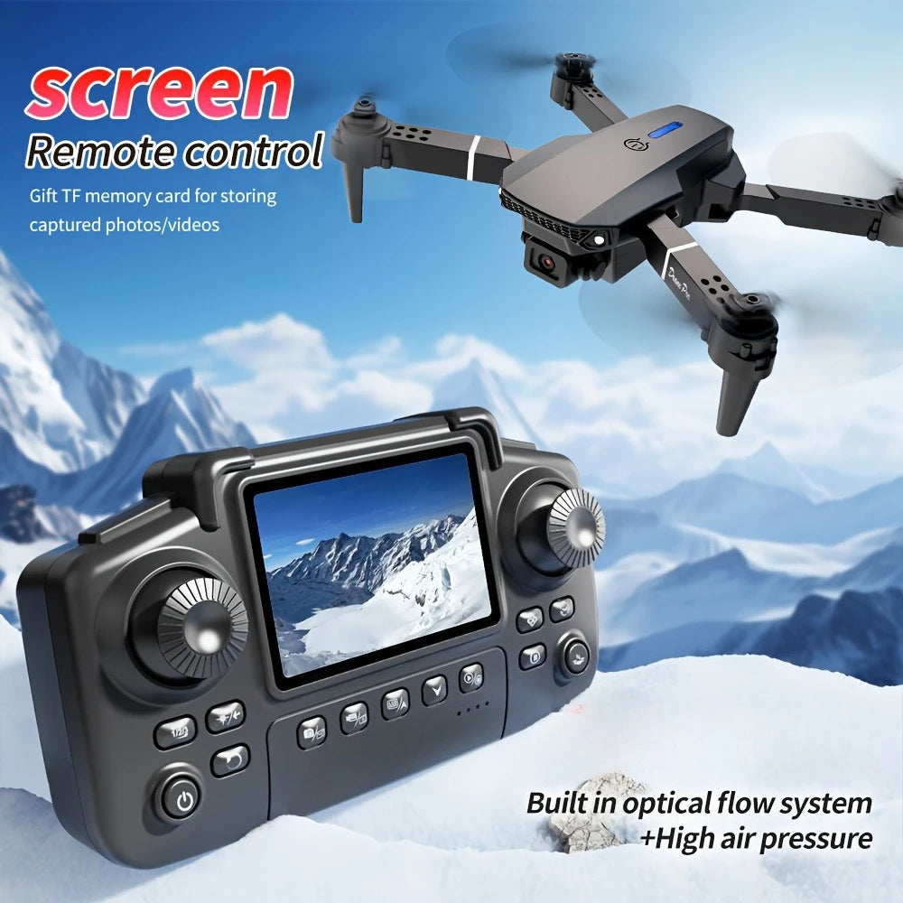 Evanovm E88Pro Max Foldable Dual Camera Drone With Auto Return