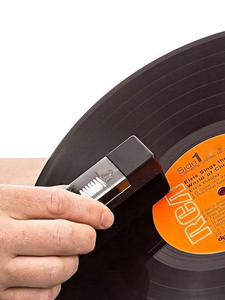 3 Pcs Vinyl Record Cleaner Kit Record Player Cleaning Kit Record Cleaner Cleaning Brush Dust Remover Kit Cleaning Brush Set