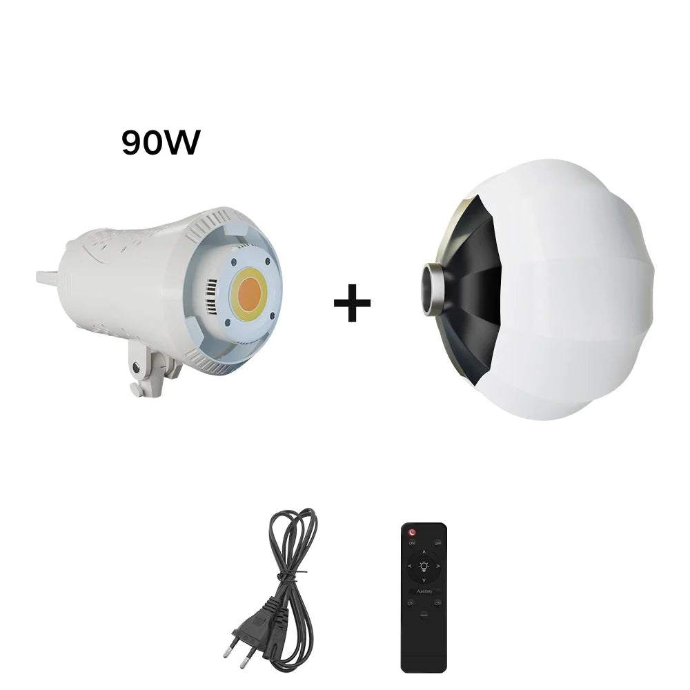 SH 115W LED Video Light With Bowens Mount Studio Lamp