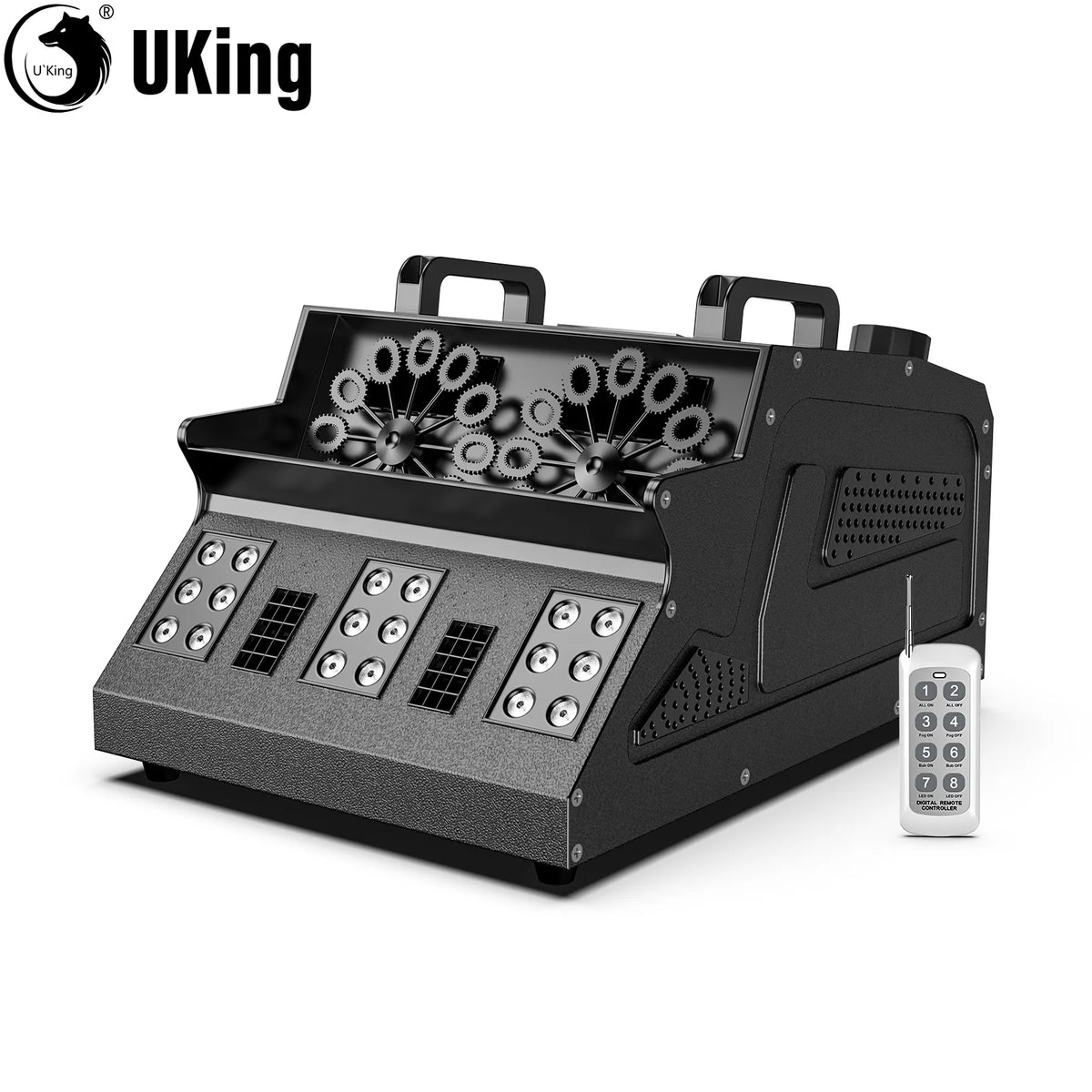 U'King 1500W LED Smoke Bubble Fog Machine For Stage Events