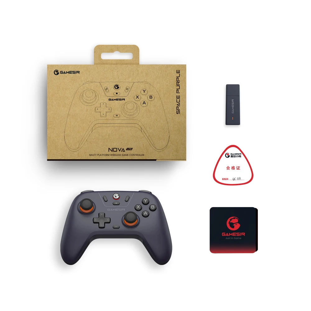 GameSir Nova Lite Switch Gaming Controller Hall Effect Gamepad for Nintendo Switch iPhone Android Phone PC