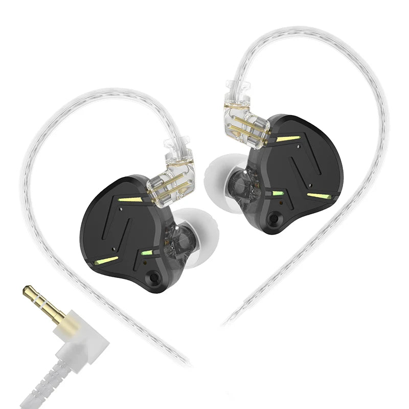 ZST pro X KZ 1BA 1DD Hybrid Driver Wired Earbuds Deep Bass HiFi In-Ear Monitor Headphone for Gaming And Musician