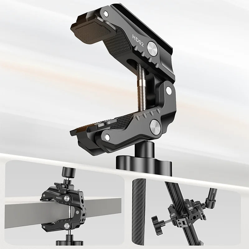 Ulanzi HD02 Magic Arm Super Clamp With Ball Head Mount