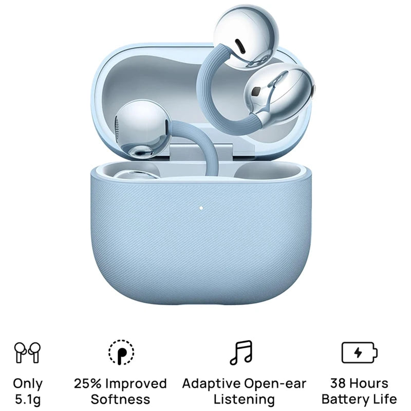 HUAWEI Freeclip 2, Bluetooth Wireless Headphones, Airy C-bridge Design Earbuds,Adaptive Open-ear Listening,Android & iOS,