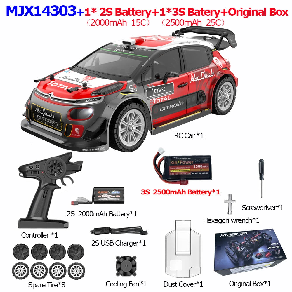 MJX Hyper Go Brushless 4WD Electric Off Road RC Vehicle