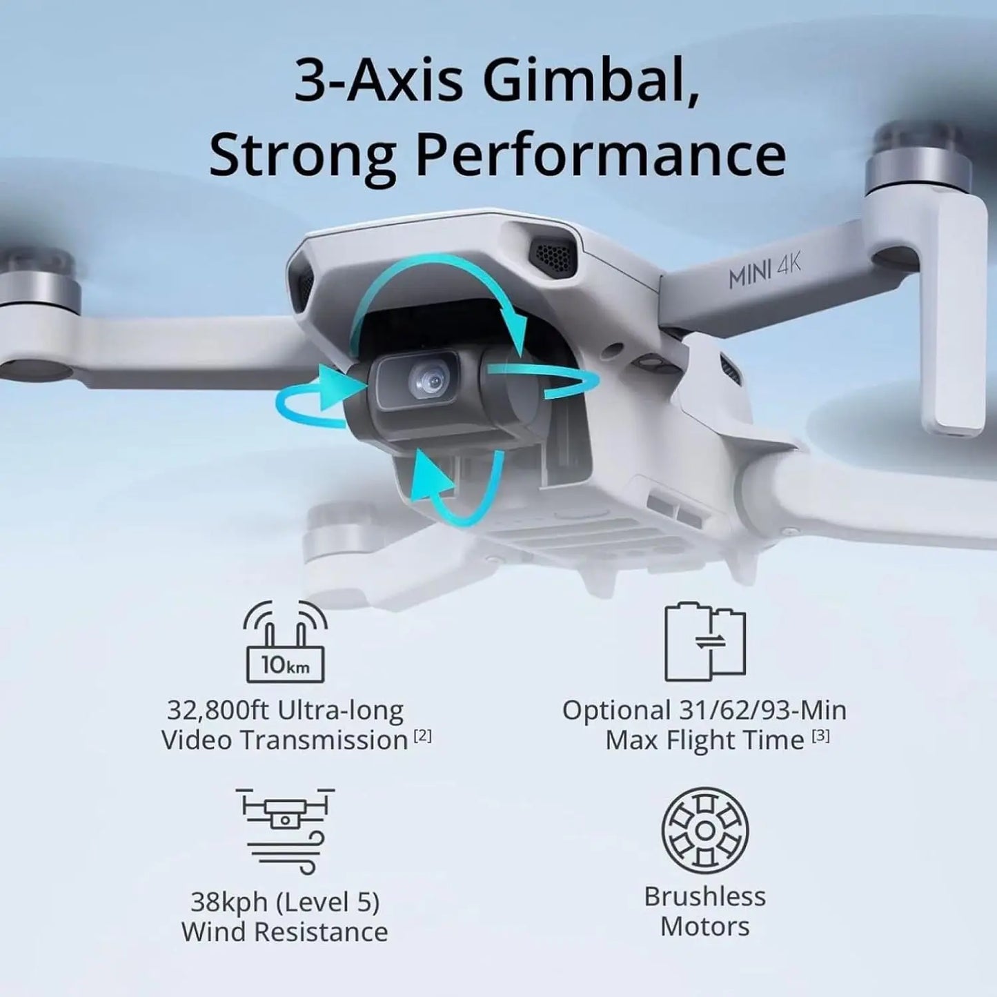 DJI Refurbished Quadcopter Drone With 4K Camera And Gimbal