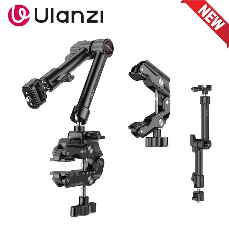 Ulanzi HD02 Magic Arm Super Clamp With Ball Head Mount