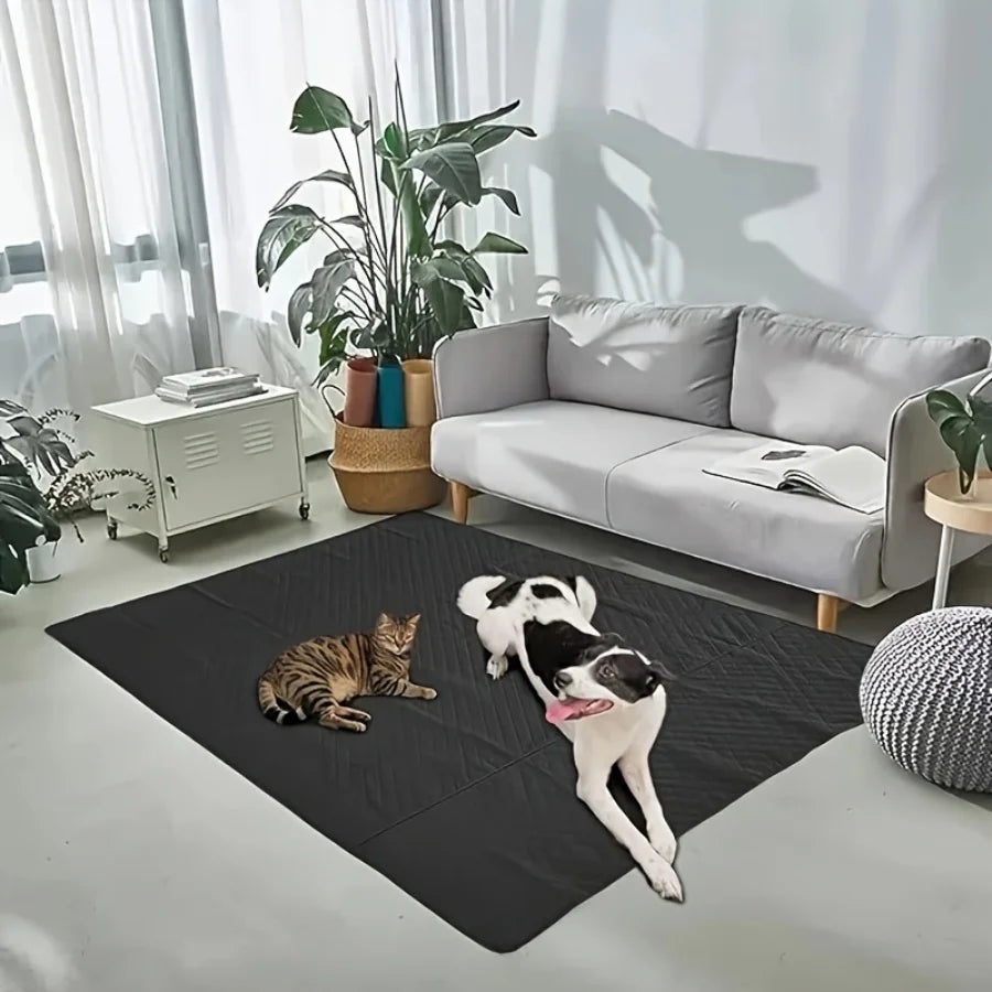 Washable Pee Pads for Dogs 72"×72" Reusable Puppy Pads Extra Large, Waterproof Pet Training Pads Leakage Non-Slip, Dog Pee Pads Whelping Pads for Playpen, Crate, Sofo, Car, Bed
