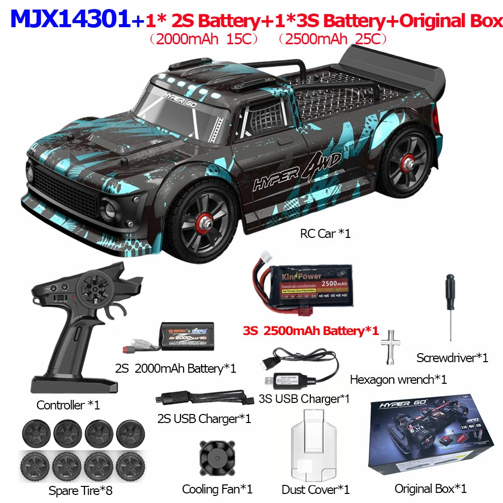MJX Hyper Go Brushless 4WD Electric Off Road RC Vehicle