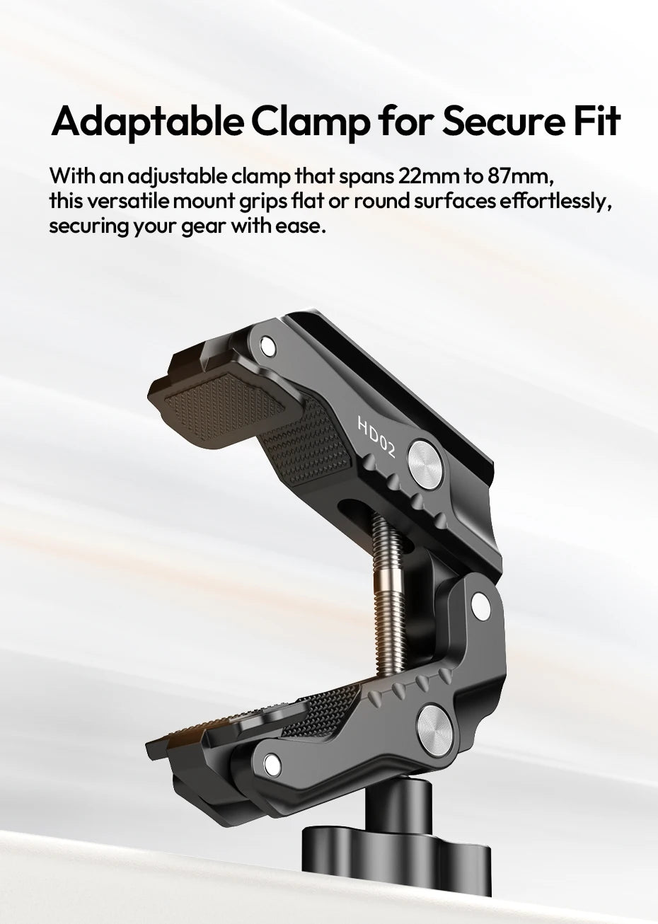 Ulanzi HD02 Magic Arm Super Clamp With Ball Head Mount