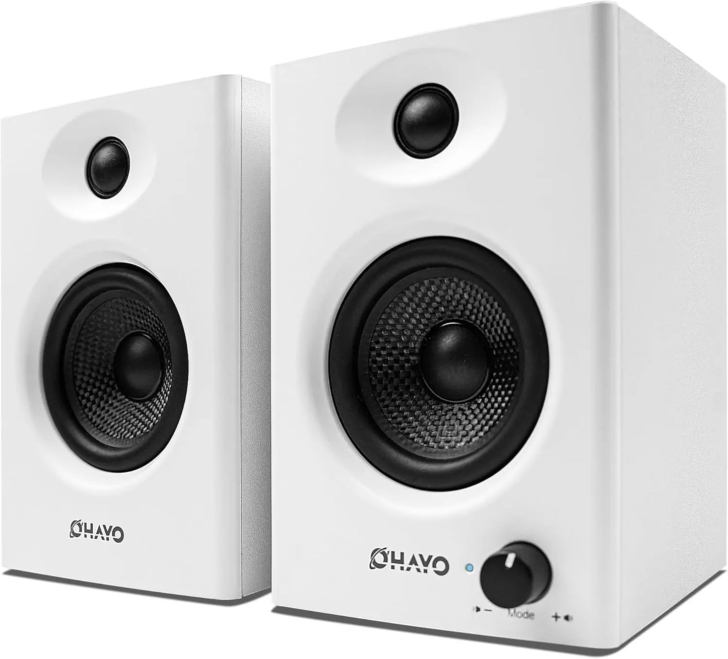 Ohayo Bluetooth 5.3 60W Wireless Bookshelf Speakers For Home PC