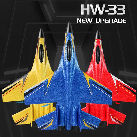 RC Fixed Wing Fighter Jet With Precision Gyro Stabilization
