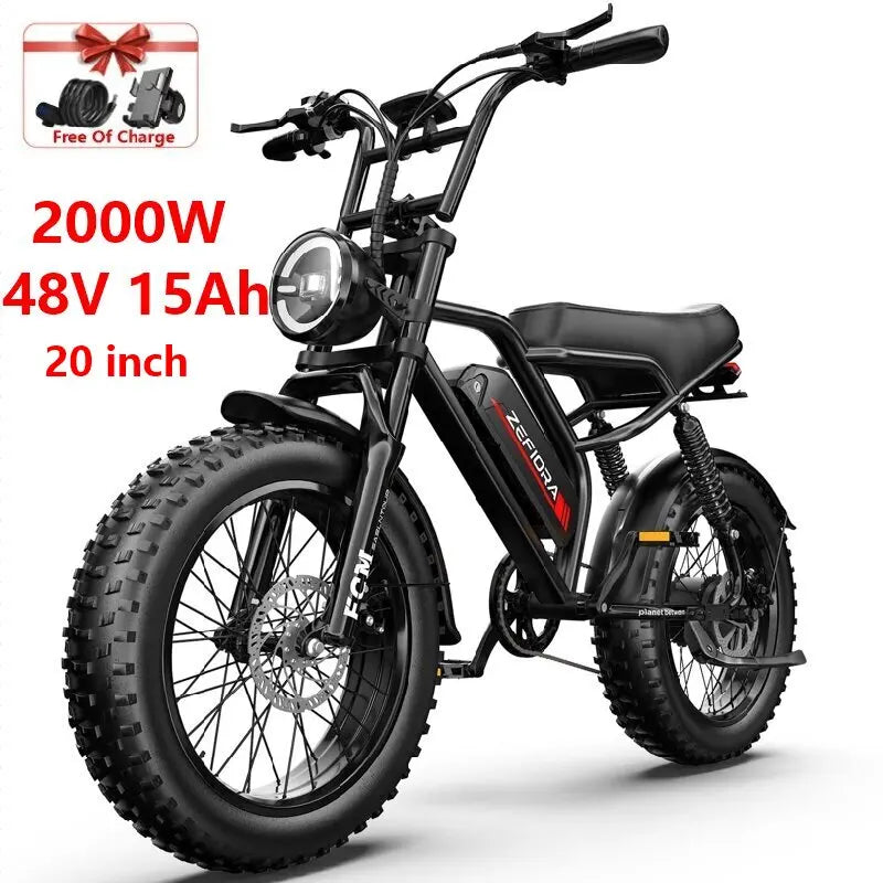 Hot 20 26 Inch Electric Bike,1000w 2000w 30-50mph 30-60miles 48v 10ah 15ah 17.5ah 20ah Aluminum Alloy,for Electric Bicycle