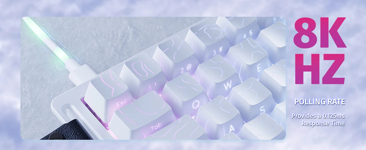 Attack Shark Rapid Trigger Hall Effect Mechanical Gaming Keyboard