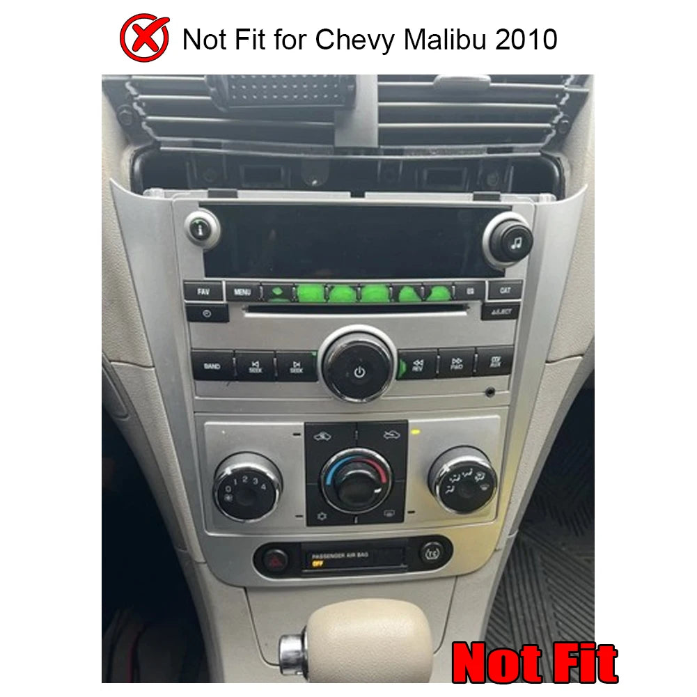 7inch Android 13 Car Touch Stereo Radio 2+32G GPS Navigation Head For Chevy Silverado Suburban Equinox Traverse Colorado GMC Sierra Terrain 2007-2018 Support Wireless Carplay Bluetooth FM WiFi Mirror Link Split Steering Wheel