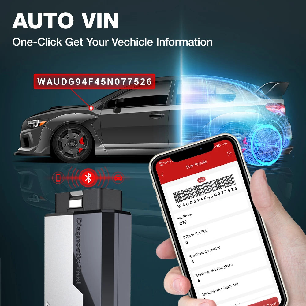 2026 New KINGBOLEN Ediag Elite Lifetime free Car Diagnostic Tools All system 15 Resets Bi-directional CAN FD Auto OBD2 Scanner